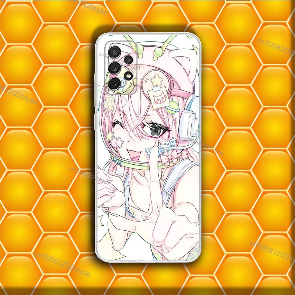 S-Super S-Sonico  Phone Case Silicone For Samsung S30,23,21,22,20 FE lite,S10,9,PIus Note20ultra Soft Transparent