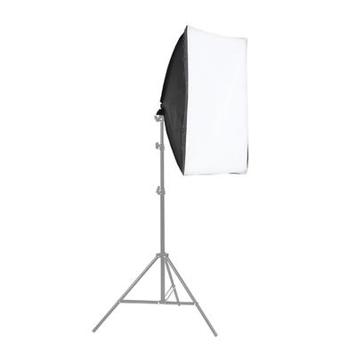 60 * 90 cm/ 24 * 35,4 pol. Softbox de fotografia quadrada com suporte Bowens, pano difusor removível