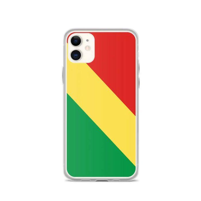 Coque Télephone Drapeau république du Congo - iPhone 11