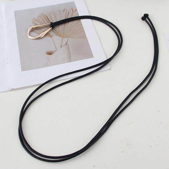 Women Belt Imitation Leather Adjustable Waist Cinching Belt Minimalist Design Dresses Shirts Jumpers Casual Waistband