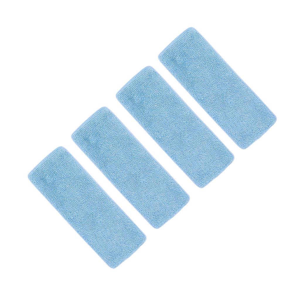 4PCS Mop Cloth Fit for Proscenic P10 P10 Pro P11 Vacuum Cleaner Fiber Handheld Cordless Vacuum Cleaner Mop Pad