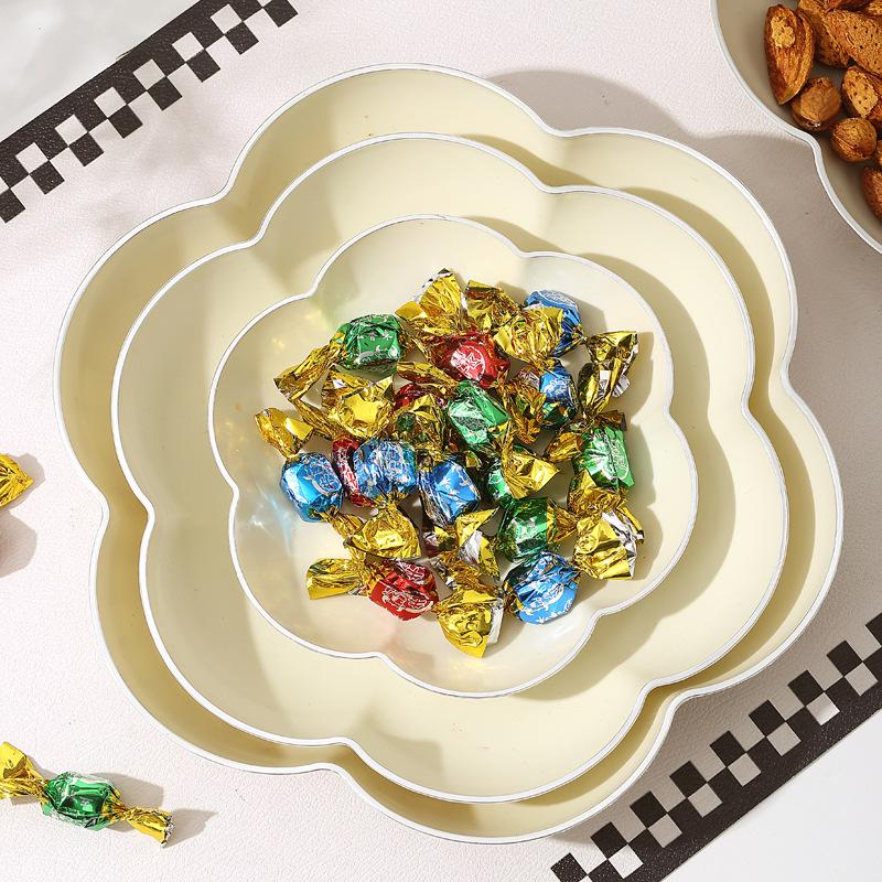 Luxury Multi-tier Snack & Fruit Display Plate for Living Room or Coffee Table Decor