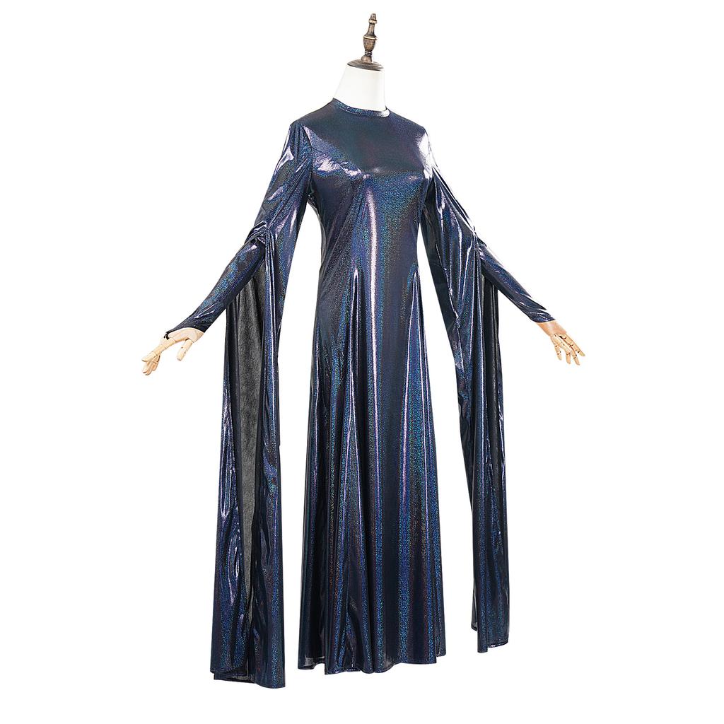 Evil Queen Cosplay Costume, Snow White Classic Movie Villain Stage Performance Outfit