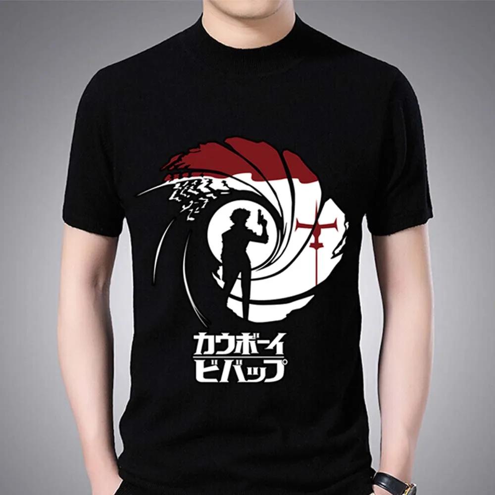 Klassisches Herren-T-Shirt Trend Japanische Jugend Bedrucktes Kurzarmshirt Anime-Serie Lässige Mode Rundhals Weiches Herren-T-Shirt