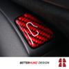 For Tesla Model Y 2019-2026 Juniper Model 3 Highland 2026 Carbon Fiber Car Interior Door Switch Button Trim Stickers Accessories