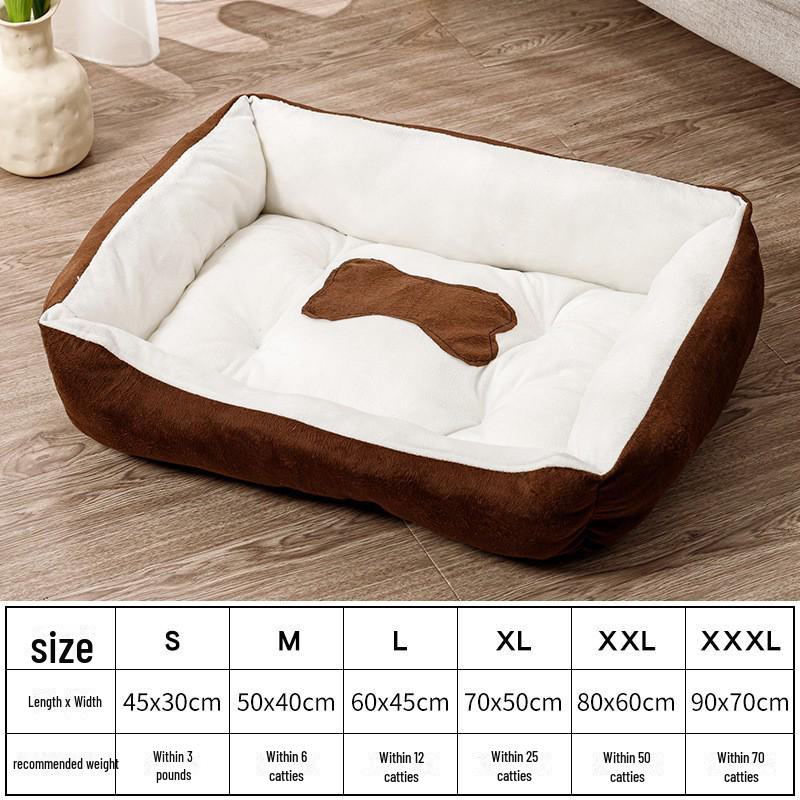 

Універсальний будиночок для домашніх тварин з теплою підстилкою для собак і котів - Підходить для всіх сезонів M 50*40cm (within 6 lbs)