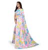 TreegoArt Fashion Women's Georgette Printed Party Wear Colorfull Saree With Unstitched Blouse Piece - Pack of 1