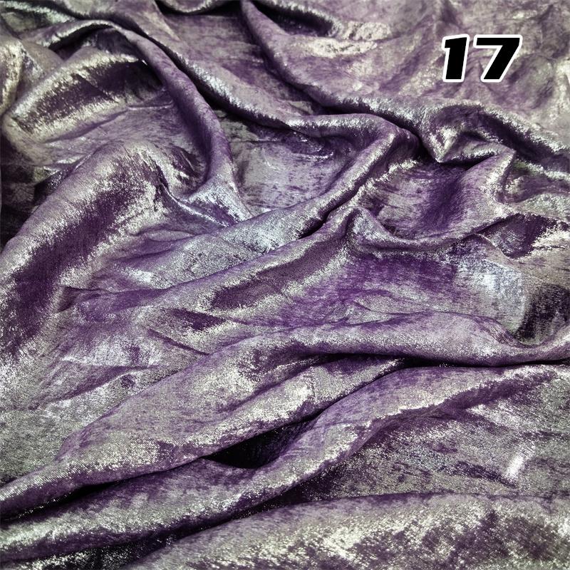 100*150cm Shiny Hot Stamping Stretch Luster Fabric For Diy Sewing Wedding Dress Hanfu Upholstery Sofa Curtain Background Cloth