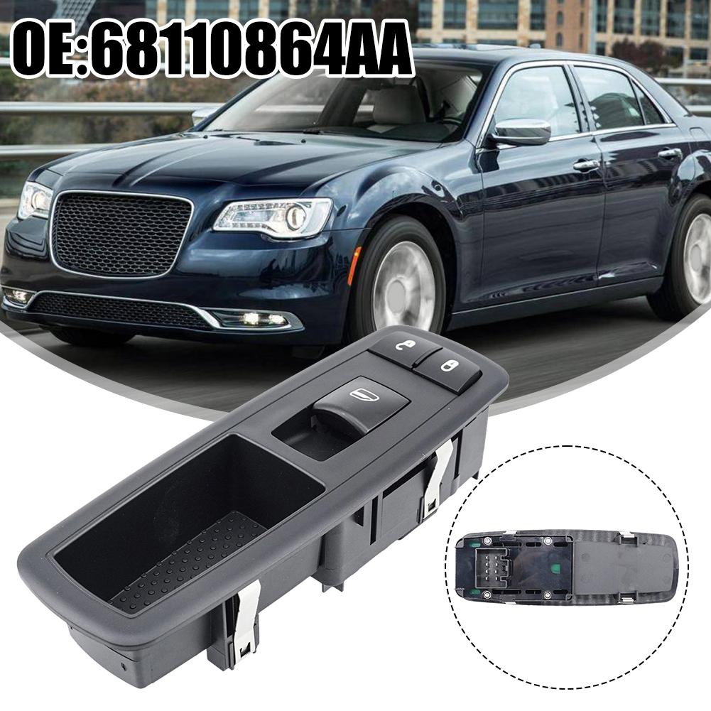 1pcs 8 Pins Passenger Side For Window Switch For Dodge Grand Caravan 2013 68110864AA Parts Accessories Black