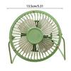 4 Inch Mini Metal Fan USB Powered Desk Fan for Office Summer Cooling