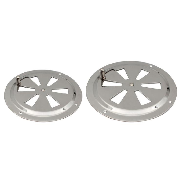 Marine Round Louvered Air Vent Stainless Steel Ventilation Louver For Boats Ships And Yachts With Smooth Surfaces