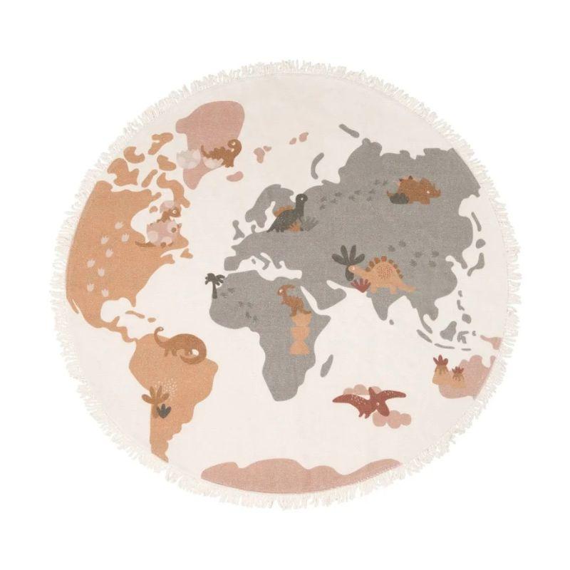 Round Fluffy Carpet For Living Room With Tassels,White Hairy Nursery Play Mat For Children,Soft Plush Bedroom Rugs For Kids