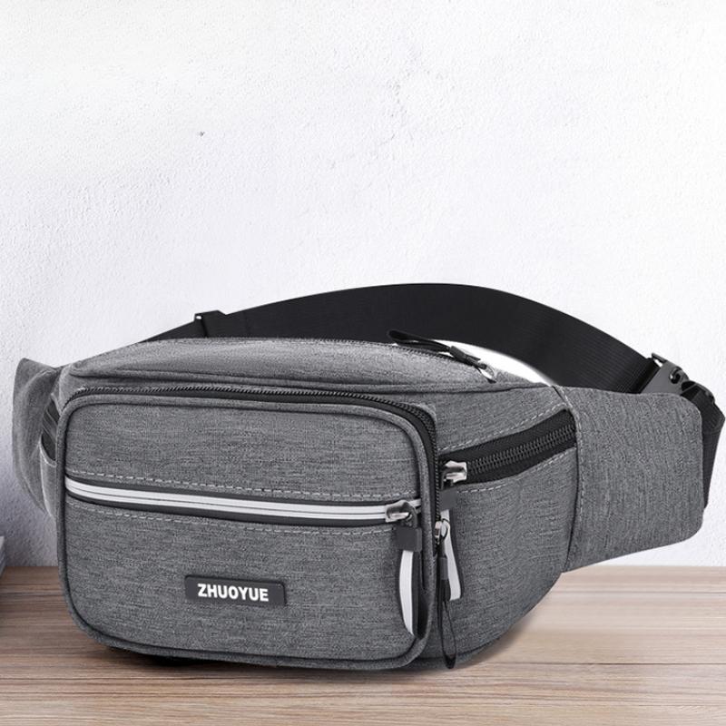 Nuevo Estilo, Riñonera, Para Hombre, Gran Capacidad, Casual Deportivo Viaje, Bandolera, Moda Coreana, Mochila Cruzada, Bolso de Hombro Multiusos