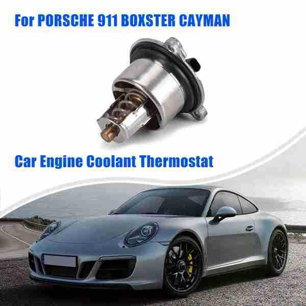 Silver ABS + Metal Automotive Engine Coolant Thermostat
