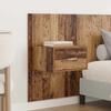 Headboard with Cabinet and Drawers 3 pcs Reclaimed Wood Wood Based Material