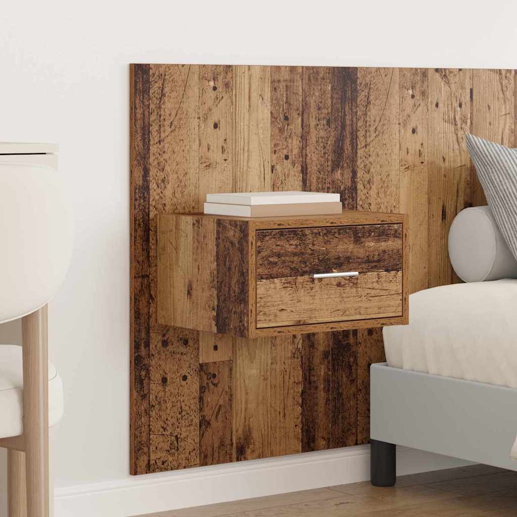 Headboard with Cabinet and Drawers 3 pcs Reclaimed Wood Wood Based Material