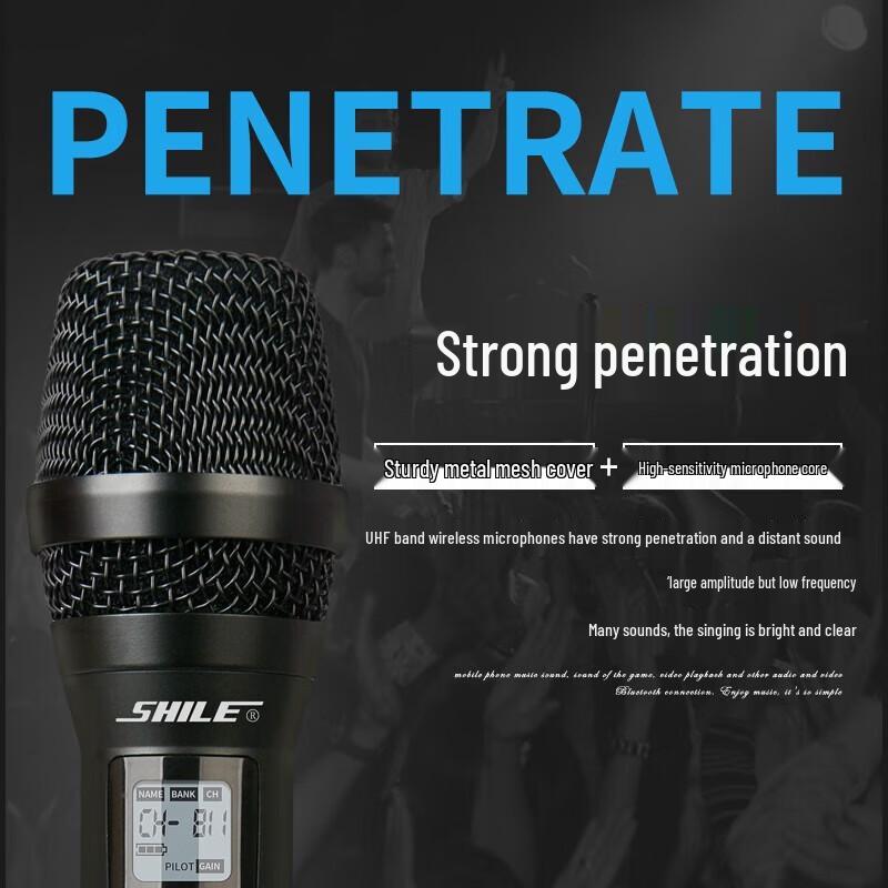 SHILE AV8820 3-Zone Bluetooth Wall-Mount Audio System