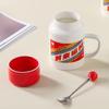 Sauce latte mug, creative water cup, high-value personalized household cup, souvenir, opening event gifts