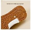 Women's Leather Surface Running Shoes, Spring 2026 - Versatile Casual & Athletic Footwear, Forrest Gump Style, Dad Shoe Design.