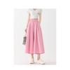 Yamamoto Skirt and Pants for For Women In Summer New High-waisted Fitted A-line Skirt Casual Small Ice Silk Wide-leg Pants