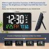 2.4Ghz Tuya WIFI Atomic Clock Clock Zone Temperature Auto Time Calibration Electronic Wall Clock APP Remote Humidity Alarm Date