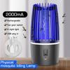 2000/4000mAh USB oppladbar anti-mygglampe Elektrisk sjokk Mute Insektmordere LED insektmiddel Pest Repeller Camping Light