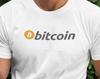 Bitcoin Official Logo Wordmark Crypto HODL To the Moon Investing Trader's Tee