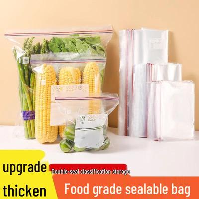 Sealed Food-Grade Self-Sealing Thick Refrigerator and Freezer Storage Bags