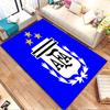 AFA Emblem with Stars Non-slip Rug Suitable for Living Room and Bedroom Sofas