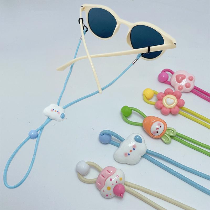 Kinder Brillenseil Brillenband Anti-Verlust Kawaii Cartoon Hängender Hals Brillenkette Sonnenbrillenband Brillenkordel
