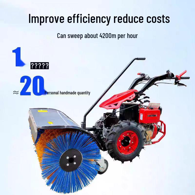 Bede Self-Propelled Snow Sweeper for Roads and Community Sanitation