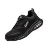 Men's Breathable Anti-Smash Steel Toe Safety Shoes