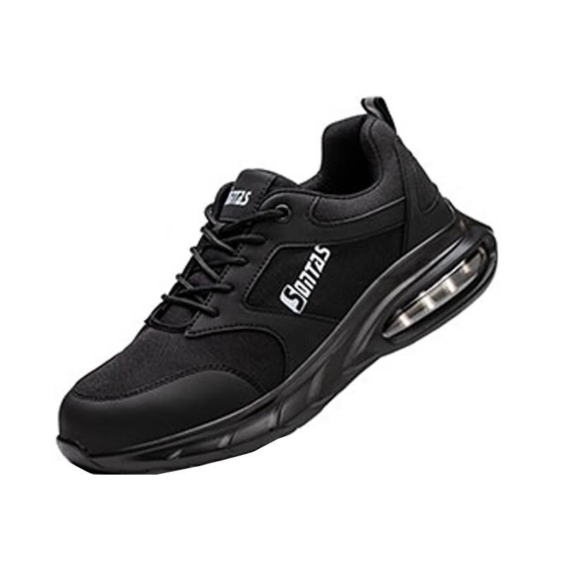 Men's Breathable Anti-Smash Steel Toe Safety Shoes