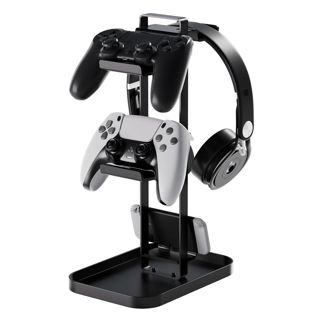 BOIVSHI Headphone Stand, Headphone Hanger, Convenient Desk Item, Controller Stand, Hook, Headphone Storage, Headphone Hanger, Game Rack, Headphone