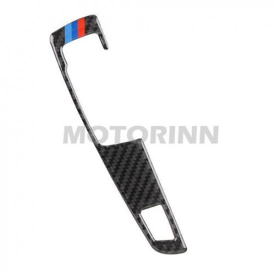 For BMW F10 5 Series 2011~17 Carbon Fiber Gear Shift Panel Button Trim Sticker