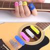 5PCS/Set Silicone Thimbles M/L/XL Size Available Hollowed Out Breathable Finger Picks Protector DIY Props Sewing Accessories ZYF