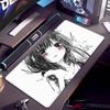 HD Printing Pretty Thread Draft Girl Laptop Mousepad PC Gaming Mouse Pad Computer Mouse Mat Non-slip Carpet Keyboard Mat Deskmat