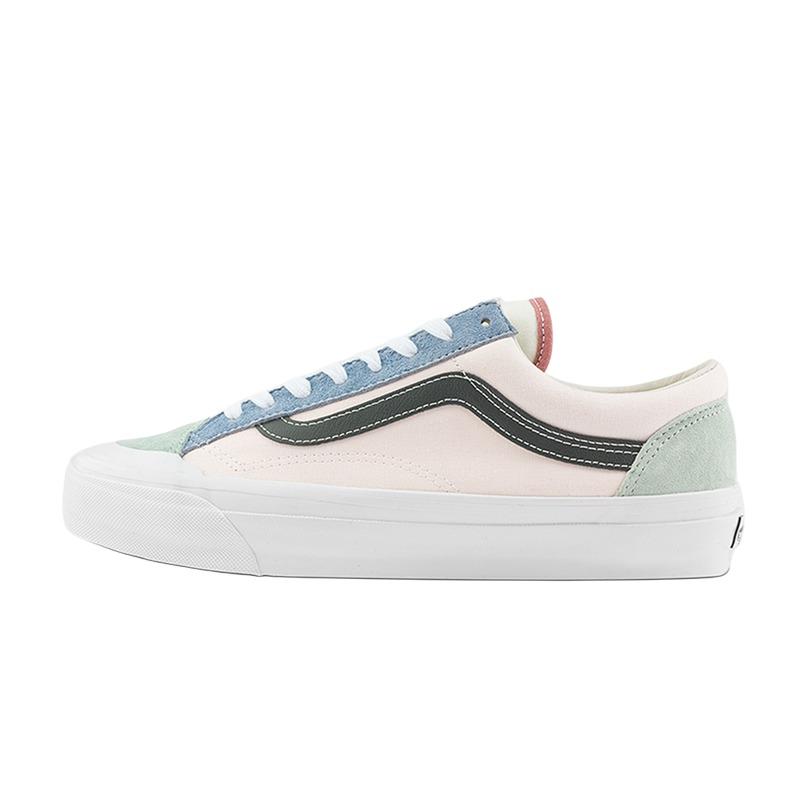 Vans Unisex Old Skool Reissue 136 Pink Green VN000MT6BOC 36