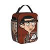 Mr Bean Borsa Pranzo Termica Borsa Frigo Riutilizzabile, Contenitore Pasti Rowan Atkinson Borsa Tote ad Alta Capacità Pranzo da Spiaggia Viaggio