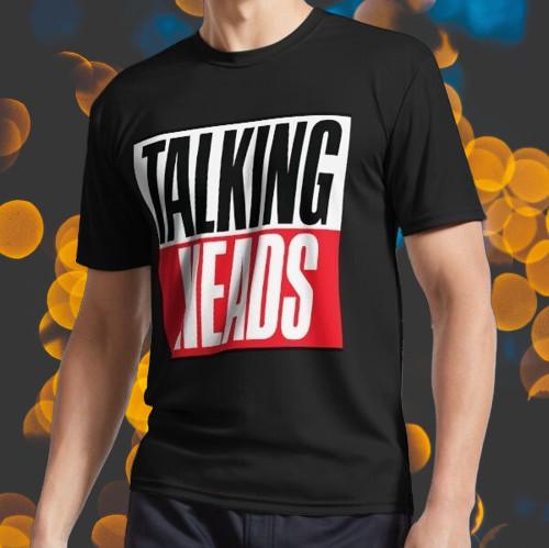 New Shirt Talking Heads Logo T-Shirt Funny American Usa Unisex Size S-5XL L