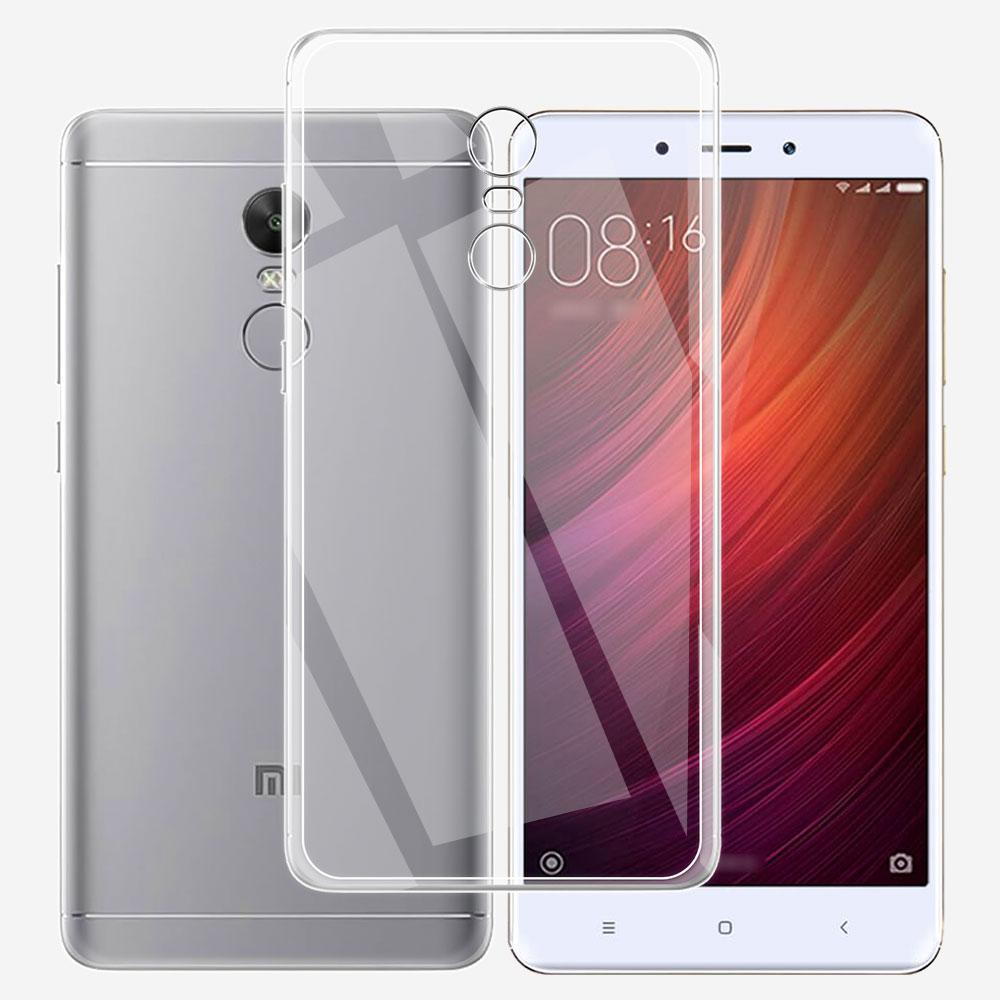 For Xiaomi Redmi Note 4 Global Case Clear Silicone Soft Phone Cover For Redmi Note 4X Fundas For Redmi Note 4 Transparent Coque