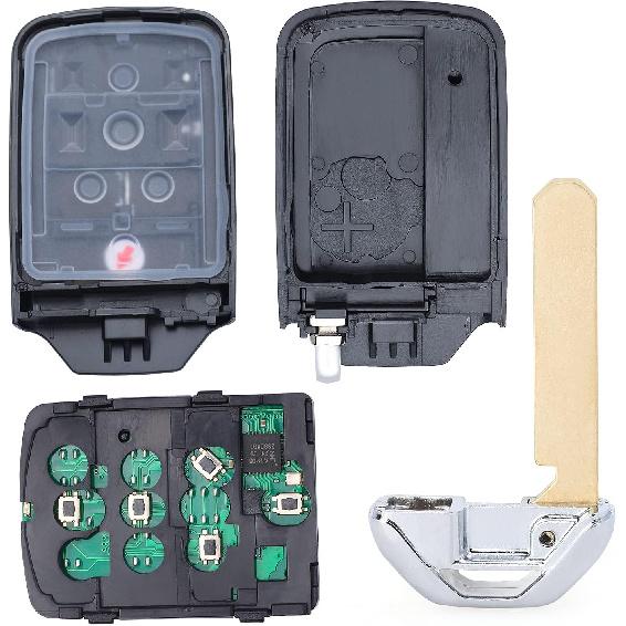 Smart Key Fob Keyless Entry Replacement Remote Key for Honda Accord 2018    (FCC ID:CWTWB1G0090 P/N:72147-TVA-A01) 5 Buttons