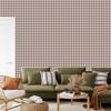 Geometric Diamonds Orange and Light Gray Wallpaper 50x1000