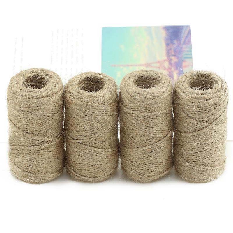30m Small Reel Hemp Rope, 2mm DIY Jute Rope