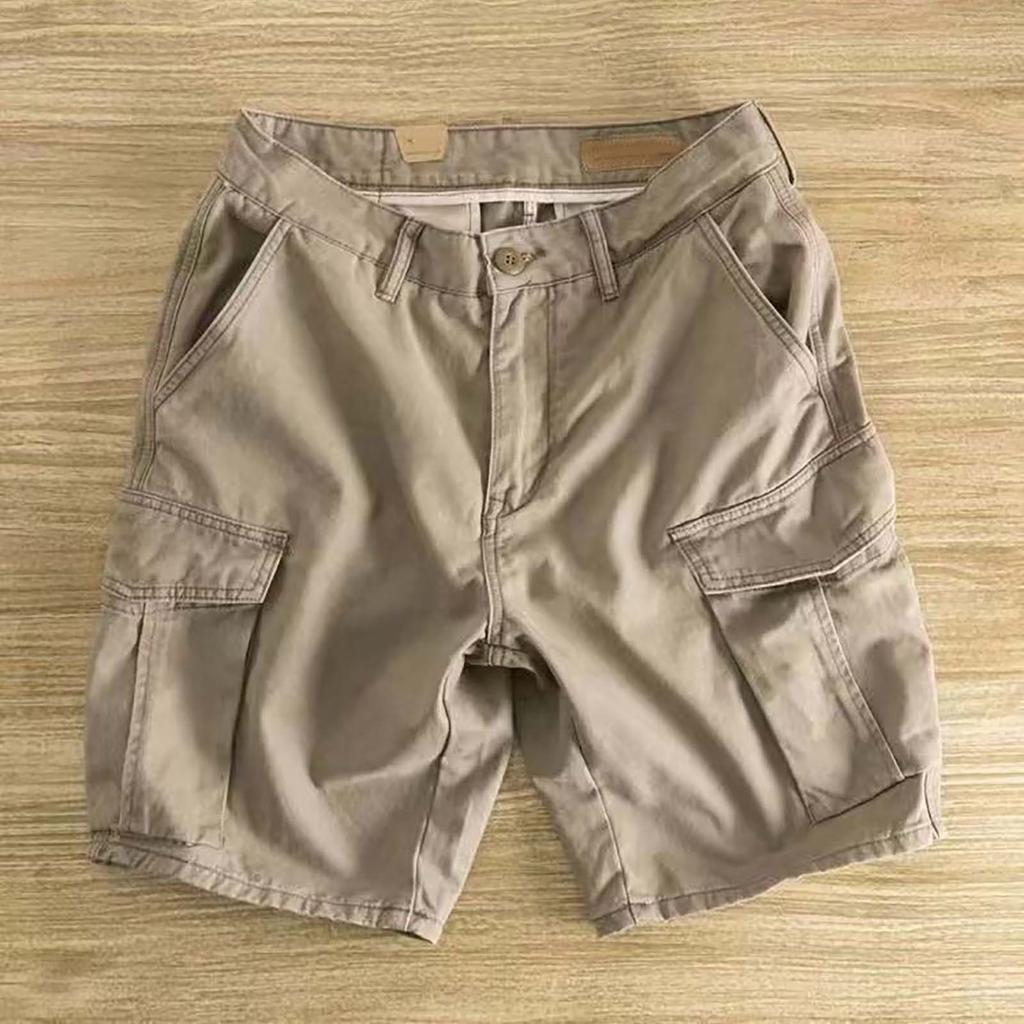 Men's Sports Pocket Workwear Casual Loose Shorts Casual Jogging Shorts