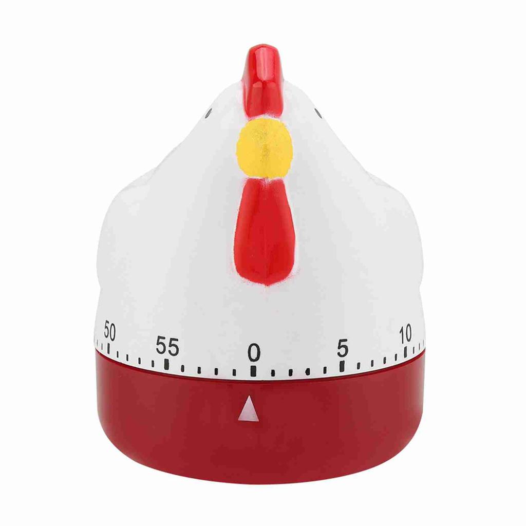 Lovely Chicken Timer Mechanical Kitchen Cooking Alarm Clock for Home Decor Timing Reminder