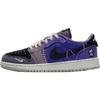 Air Jordan 1 Low Top Basketball Shoes Purple Unisex IH2725-500