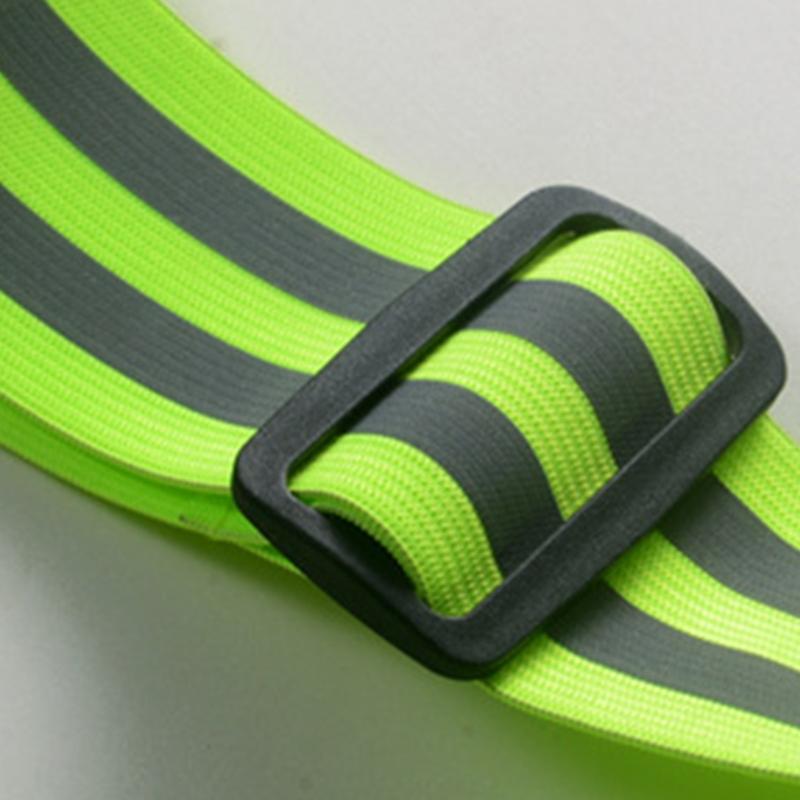 Reflective Glow Belt Be Seen and Protected During Nighttime Workouts! Reflective Waist Belt Storage Pocket Armbands