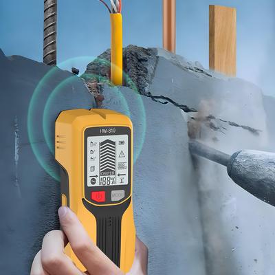 6 In 1 Smart Stud Finder Wall Scanner Electric Wall Scanner Sensor Stud Finder for Wood Magnetic Metal AC Wire Finding