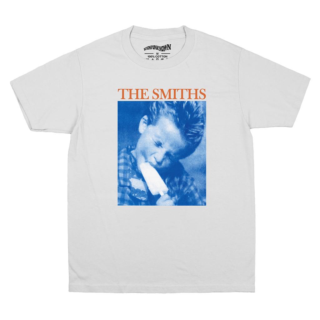 The Queen Is Dead The Smiths TShirt Tour PostPunk Rock Band Music The Stone Roses Joy Division White Unisexs Short Sleeves Shirt